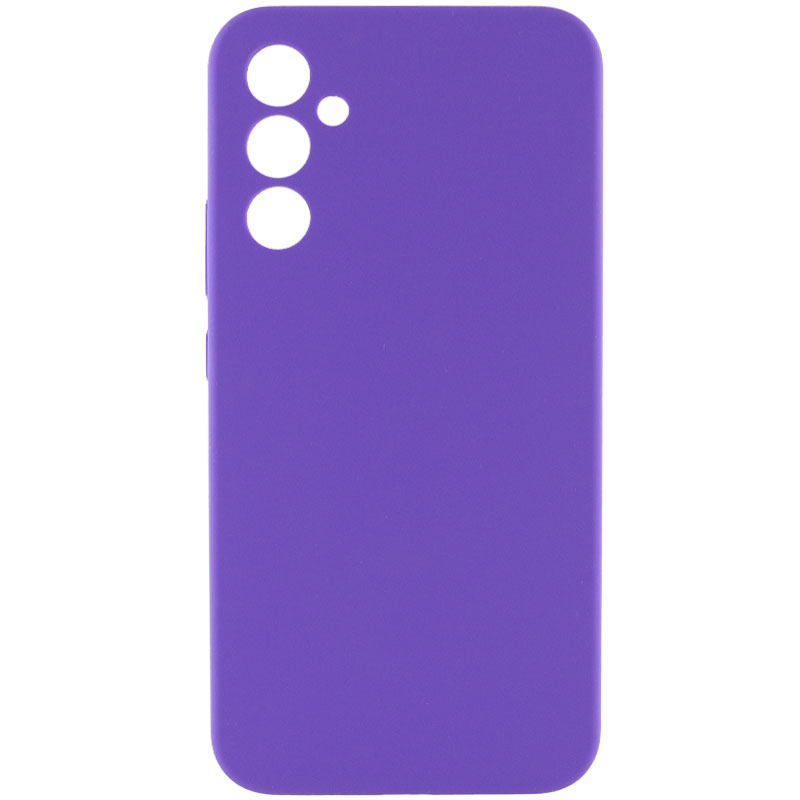 Чехол Silicone Cover Lakshmi Full Camera (AAA) для Samsung Galaxy A34 5G (Фиолетовый / Amethyst)