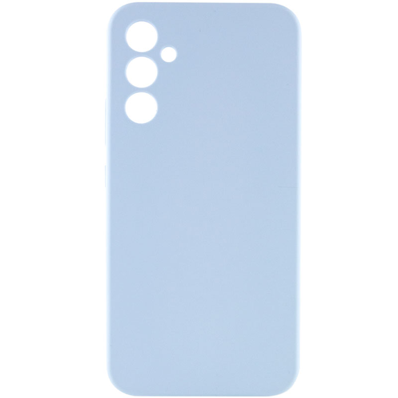 Чохол Silicone Cover Lakshmi Full Camera (AAA) для Samsung Galaxy A34 5G (Блакитний / Sweet Blue)