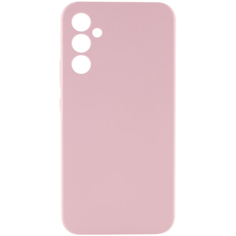Чехол Silicone Cover Lakshmi Full Camera (AAA) для Samsung Galaxy A34 5G (Розовый / Pink Sand)