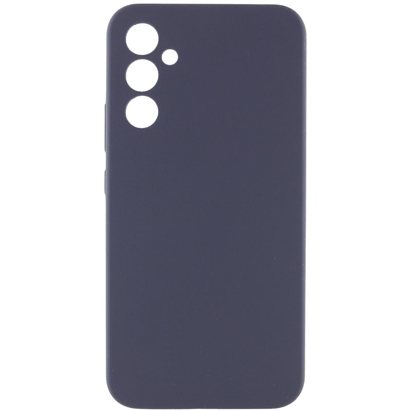 Чохол Silicone Cover Lakshmi Full Camera (AAA) для Samsung Galaxy A34 5G (Сірий / Dark Gray)