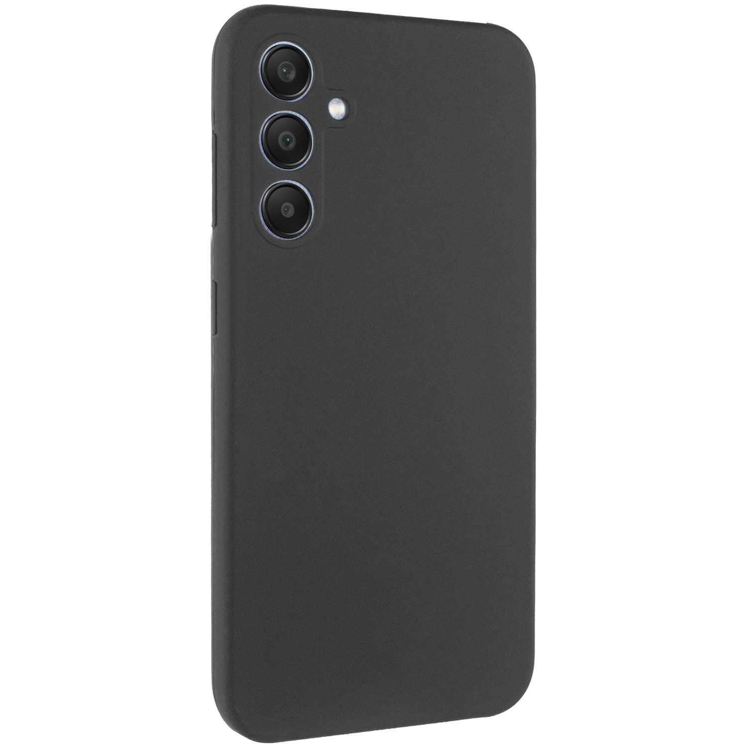 Чохол Silicone Cover Lakshmi Full Camera (AAA) для Samsung Galaxy A35 (Чорний / Black)