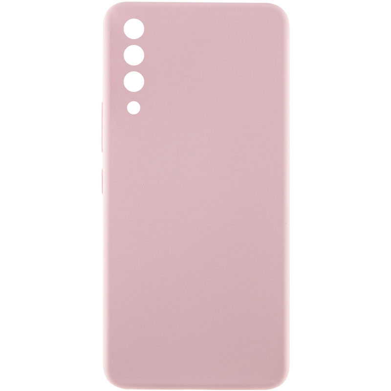 Чехол Silicone Cover Lakshmi Full Camera (AAA) для Samsung Galaxy A30s (Розовый / Pink Sand)