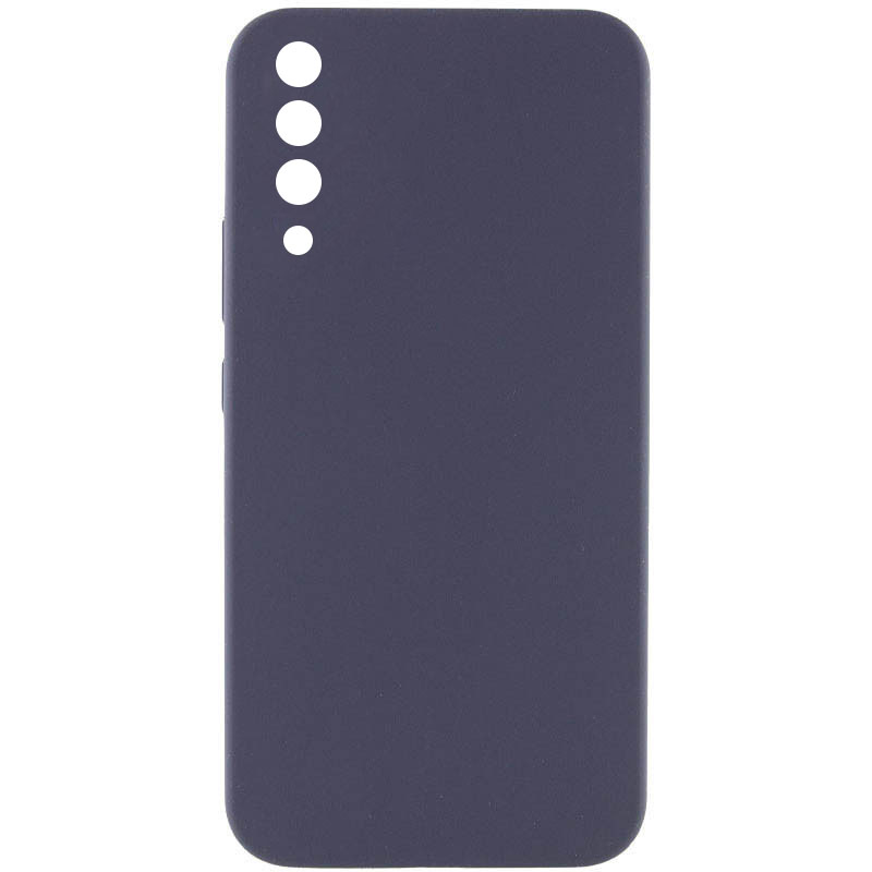 Чохол Silicone Cover Lakshmi Full Camera (AAA) для Samsung Galaxy A50 (A505F) (Сірий / Dark Gray)