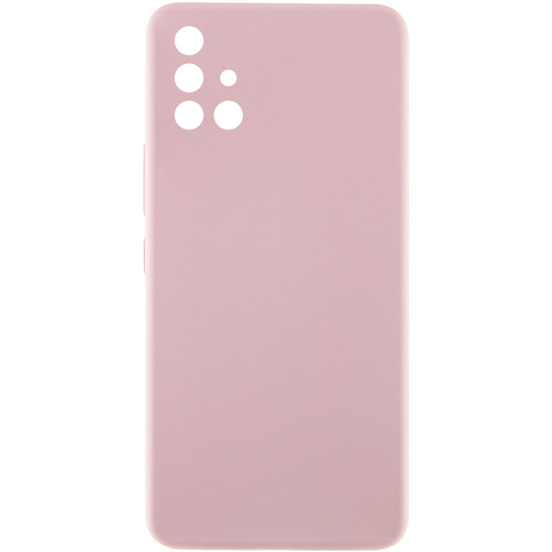 Чехол Silicone Cover Lakshmi Full Camera (AAA) для Samsung Galaxy A51 (Розовый / Pink Sand)