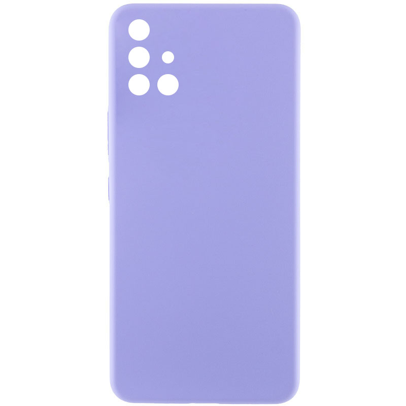 Чехол Silicone Cover Lakshmi Full Camera (AAA) для Samsung Galaxy A51 (Сиреневый / Dasheen)