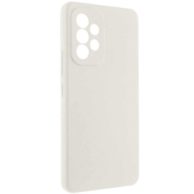 Чехол Silicone Cover Lakshmi Full Camera (AAA) для Samsung Galaxy A52 4G / A52 5G / A52s (Белый / White)