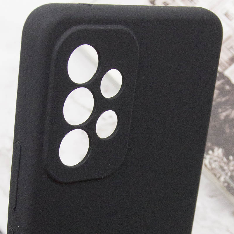 Чохол Silicone Cover Lakshmi Full Camera (AAA) для Samsung Galaxy A52 (Чорний / Black)
