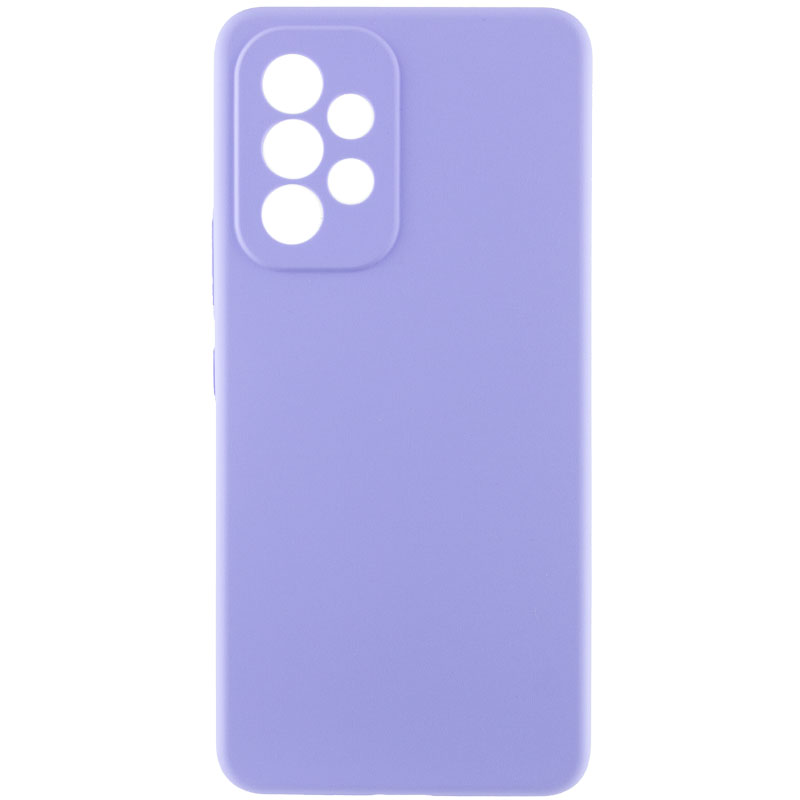 Чохол Silicone Cover Lakshmi Full Camera (AAA) для Samsung Galaxy A53 5G (Бузковий / Dasheen)