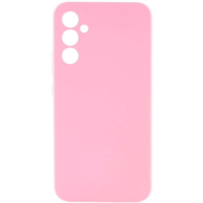 Чехол Silicone Cover Lakshmi Full Camera (AAA) для Samsung Galaxy A54 5G (Розовый / Light pink)