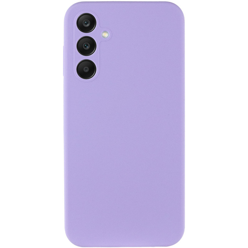 Чохол Silicone Cover Lakshmi Full Camera (AAA) для Samsung Galaxy A55 (Бузковий / Dasheen)