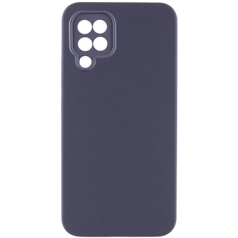 Чехол Silicone Cover Lakshmi Full Camera (AAA) для Samsung Galaxy M32 (Серый / Dark Gray)