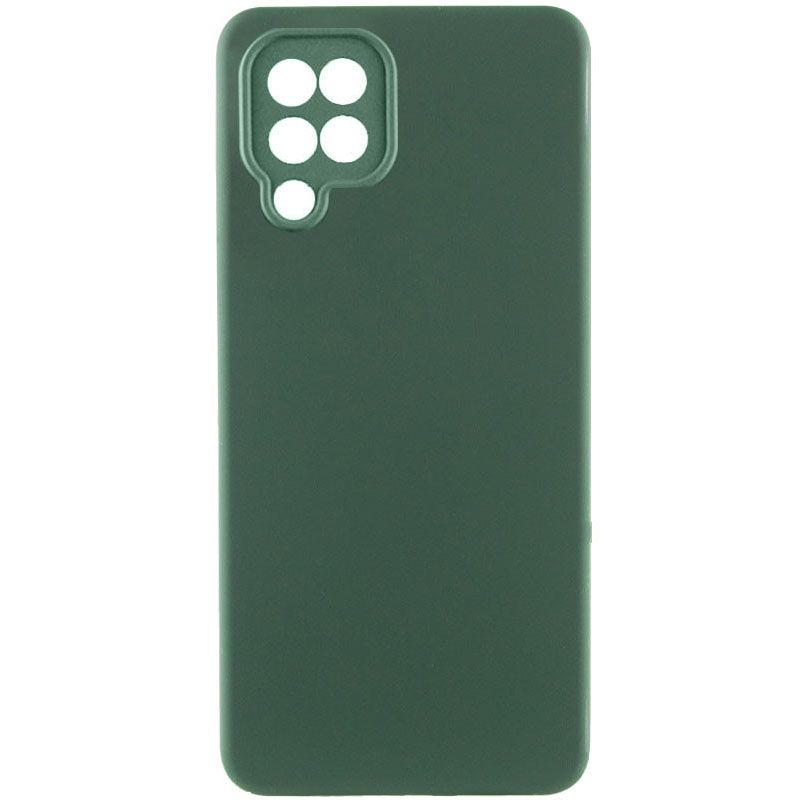 Чехол Silicone Cover Lakshmi Full Camera (AAA) для Samsung Galaxy M32 (Зеленый / Cyprus Green)