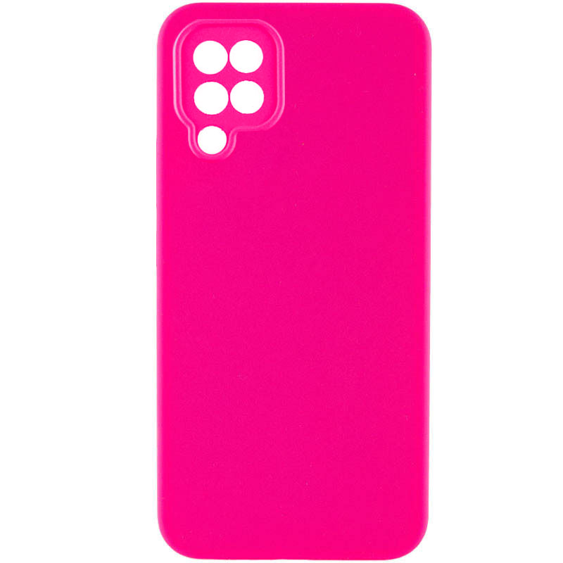Чохол Silicone Cover Lakshmi Full Camera (AAA) для Samsung Galaxy M33 5G (Рожевий / Barbie pink)