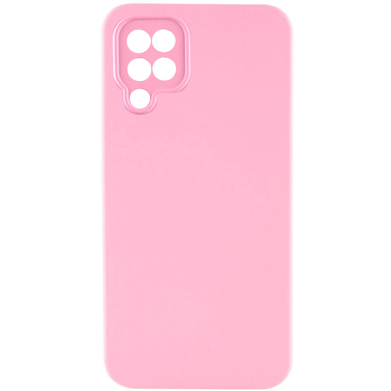 Чохол Silicone Cover Lakshmi Full Camera (AAA) для Samsung Galaxy M33 5G (Рожевий / Light pink)