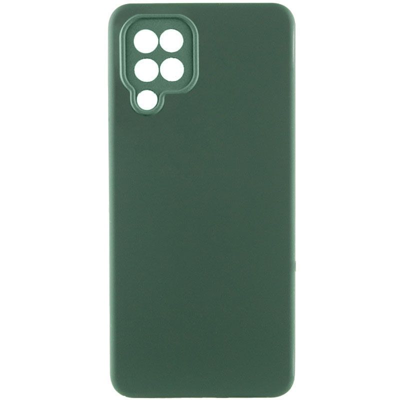 Чехол Silicone Cover Lakshmi Full Camera (AAA) для Samsung Galaxy M33 5G (Зеленый / Cyprus Green)