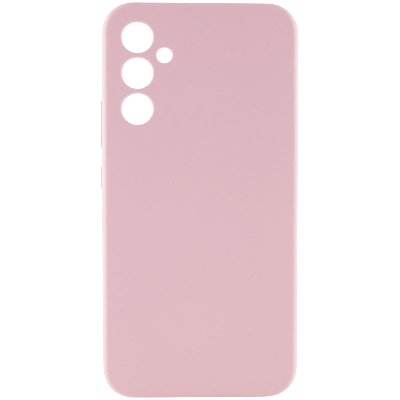 Чехол Silicone Cover Lakshmi Full Camera (AAA) для Samsung Galaxy S23 FE (Розовый / Pink Sand)