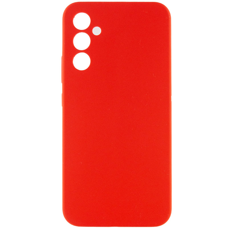 Чехол Silicone Cover Lakshmi Full Camera (AAA) для Samsung Galaxy S24 FE (Красный / Red)