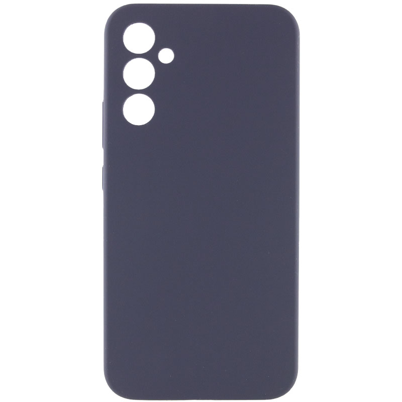 Чохол Silicone Cover Lakshmi Full Camera (AAA) для Samsung Galaxy S24 FE (Сірий / Dark Gray)