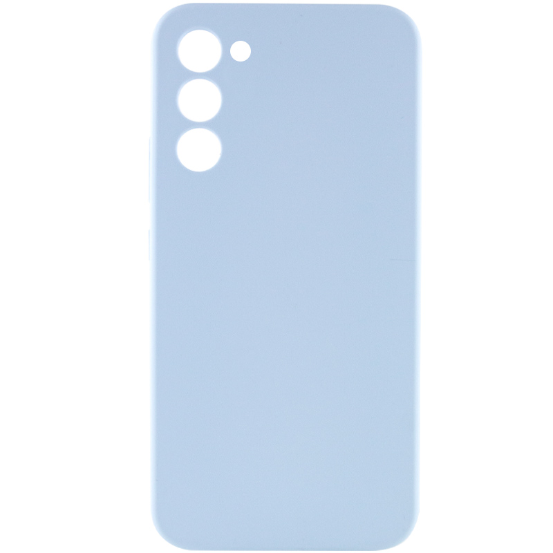 Чехол Silicone Cover Lakshmi Full Camera (AAA) для Samsung Galaxy S24+ (Голубой / Sweet Blue)