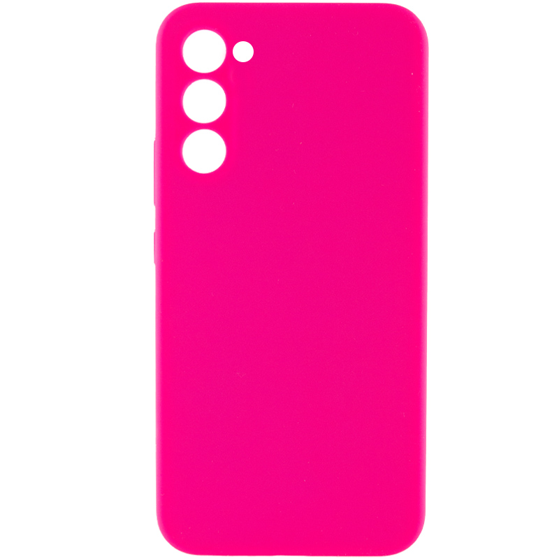 Чохол Silicone Cover Lakshmi Full Camera (AAA) для Samsung Galaxy S24+ (Рожевий / Barbie pink)