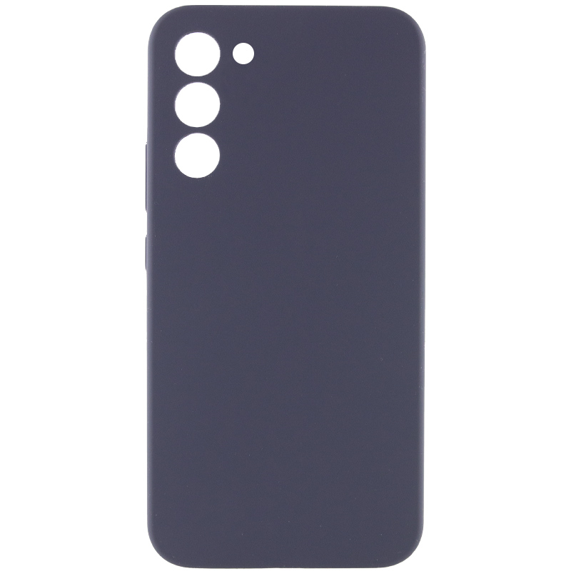 Чехол Silicone Cover Lakshmi Full Camera (AAA) для Samsung Galaxy S24+ (Серый / Dark Gray)