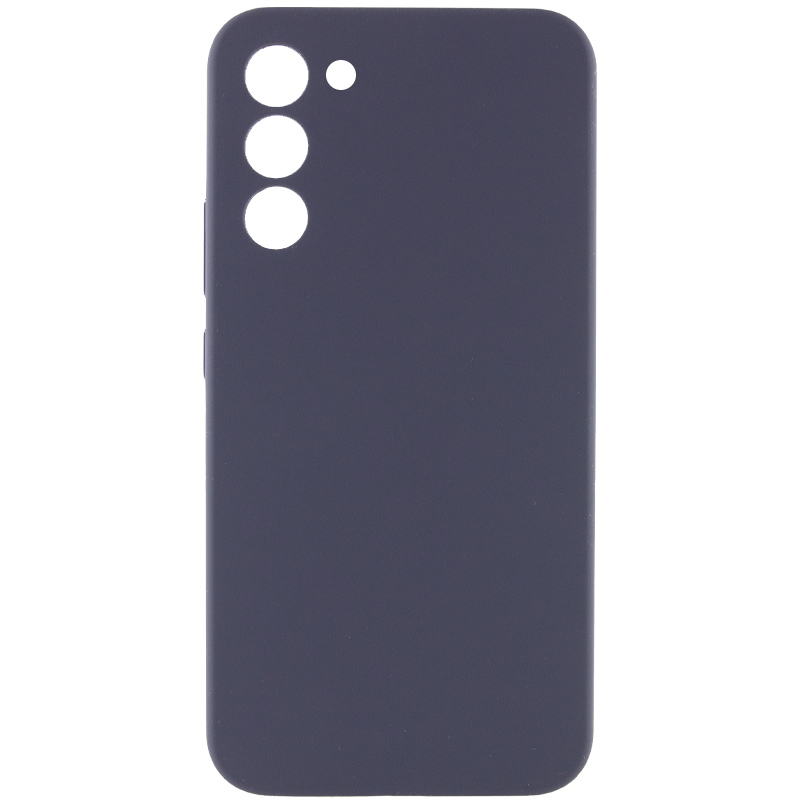 Чехол Silicone Cover Lakshmi Full Camera (AAA) для Samsung Galaxy S24 (Серый / Dark Gray)