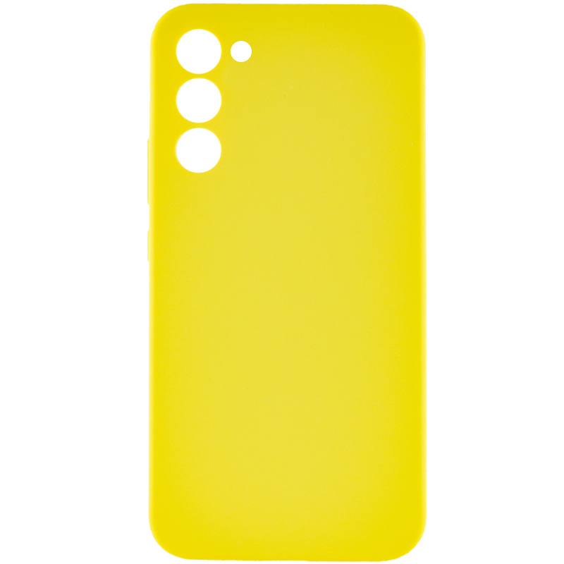 Чохол Silicone Cover Lakshmi Full Camera (AAA) для Samsung Galaxy S24+ (Жовтий / Yellow)