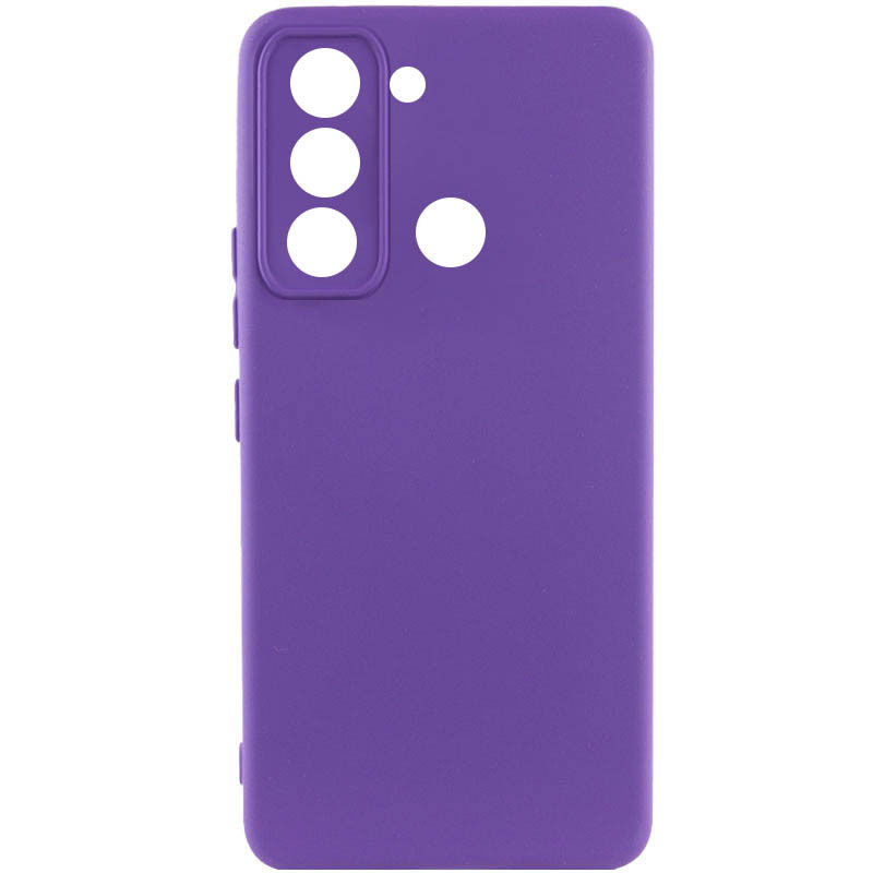 Чохол Silicone Cover Lakshmi Full Camera (AAA) для TECNO Pop 5 LTE (Фіолетовий / Amethyst)