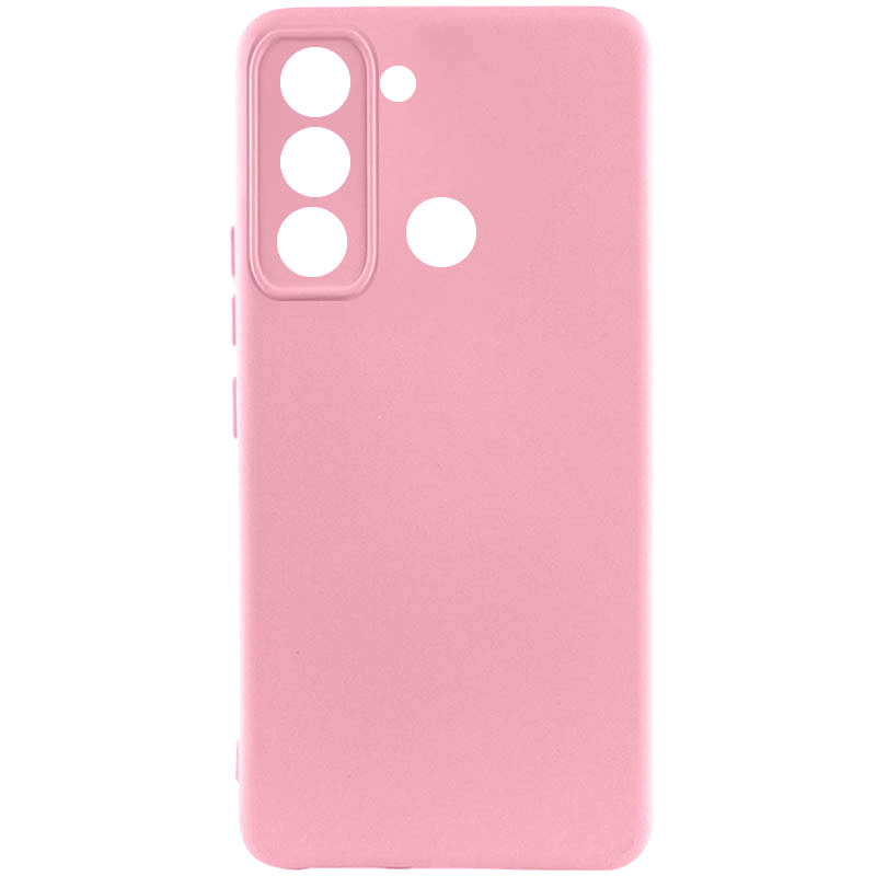 Чохол Silicone Cover Lakshmi Full Camera (AAA) для TECNO Pop 5 LTE (Рожевий / Light pink)