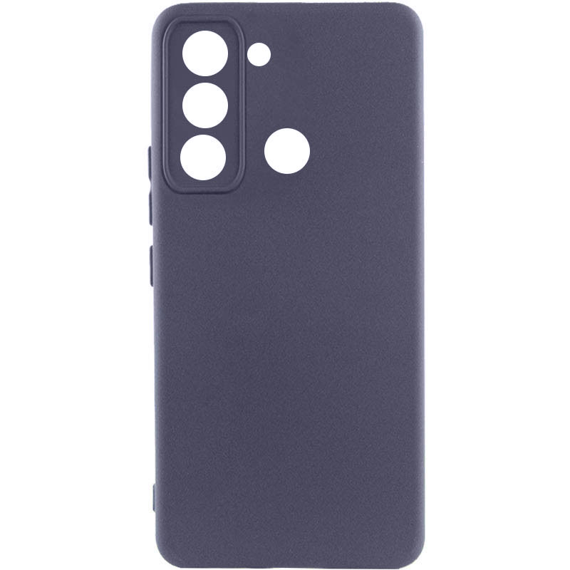 Чехол Silicone Cover Lakshmi Full Camera (AAA) для TECNO Pop 5 LTE (Серый / Dark Gray)