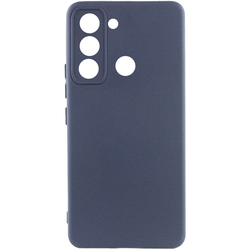 Чохол Silicone Cover Lakshmi Full Camera (AAA) для TECNO Pop 5 LTE (Темно-синій / Midnight blue)