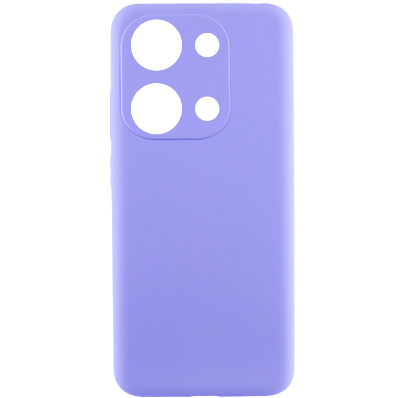 Чохол Silicone Cover Lakshmi Full Camera (AAA) для Xiaomi 14T (Бузковий / Dasheen)