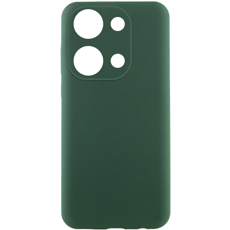 Чехол Silicone Cover Lakshmi Full Camera (AAA) для Xiaomi 14T (Зеленый / Cyprus Green)
