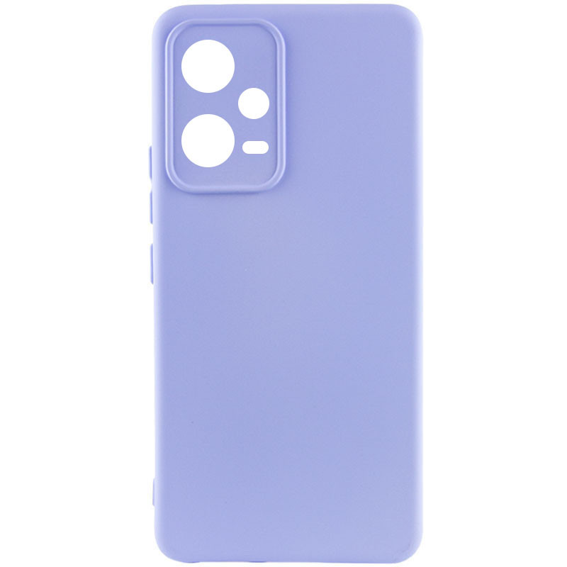 Чохол Silicone Cover Lakshmi Full Camera (AAA) для Xiaomi Redmi Note 12 5G (Бузковий / Dasheen)