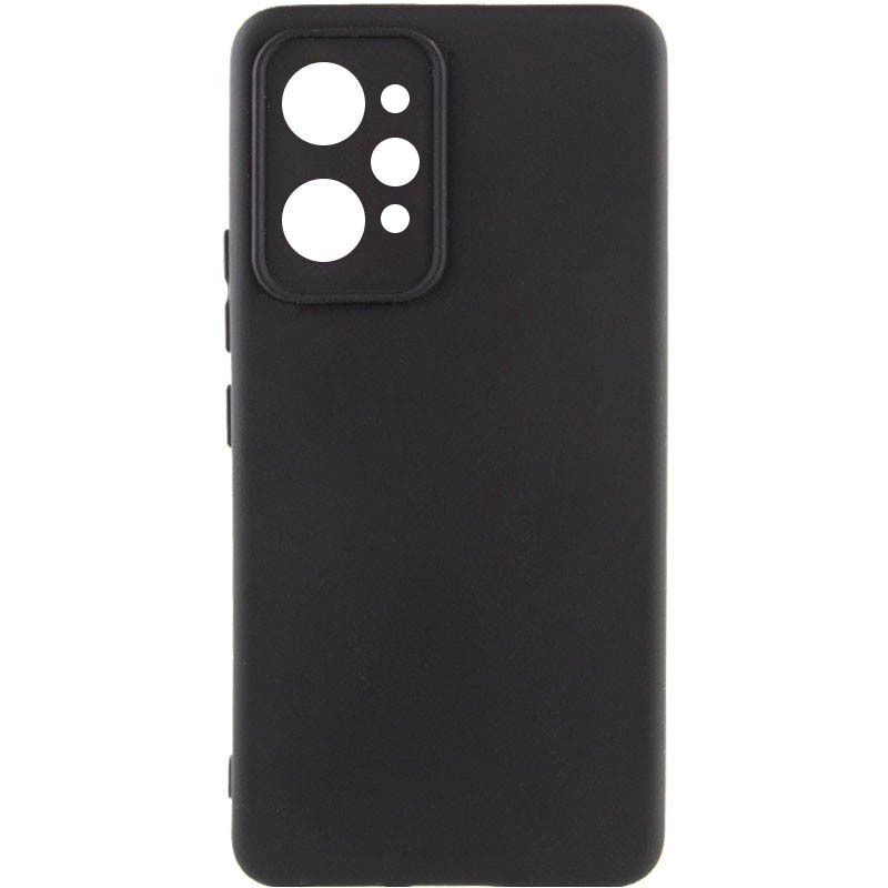 Чохол Silicone Cover Lakshmi Full Camera (AAA) для Xiaomi Redmi 12 (Чорний / Black)