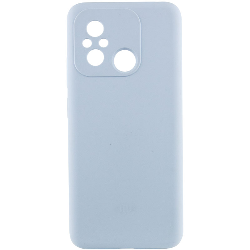 Чехол Silicone Cover Lakshmi Full Camera (AAA) для Xiaomi Redmi 12C (Голубой / Sweet Blue)