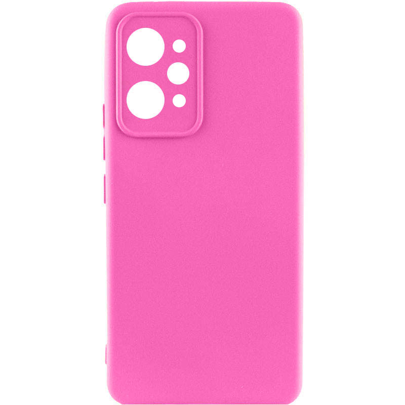 Чохол Silicone Cover Lakshmi Full Camera (AAA) для Xiaomi Redmi 12 (Рожевий / Barbie pink)