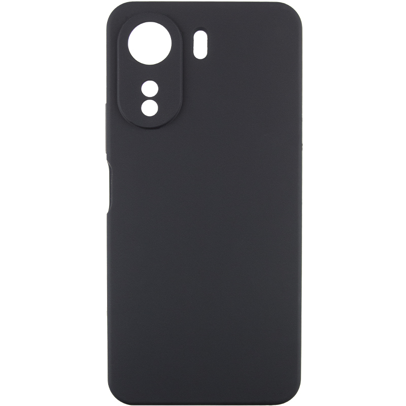 Чохол Silicone Cover Lakshmi Full Camera (AAA) для Xiaomi Redmi 13C (Чорний / Black)