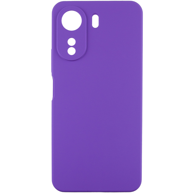Чохол Silicone Cover Lakshmi Full Camera (AAA) для Xiaomi Redmi 13C (Фіолетовий / Amethyst)