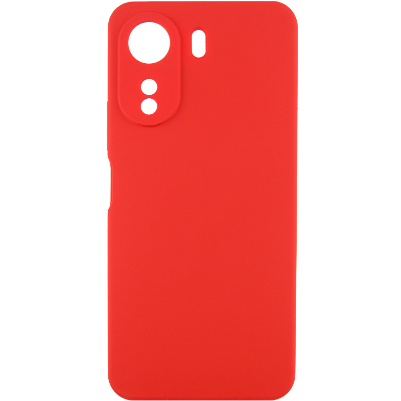 Чохол Silicone Cover Lakshmi Full Camera (AAA) для Xiaomi Redmi 13C (Червоний / Red)