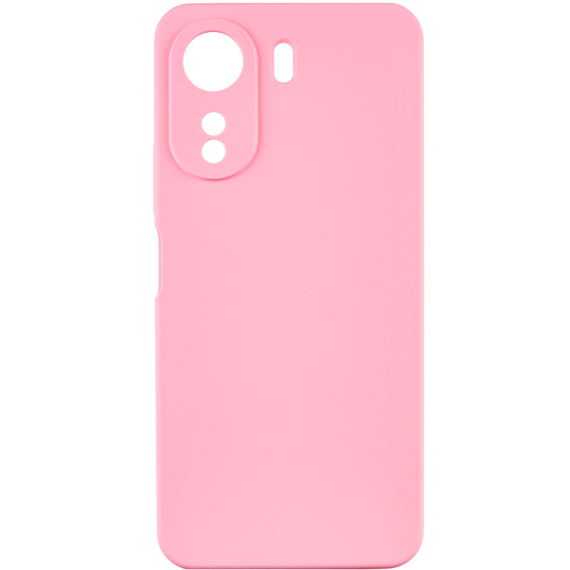 Чехол Silicone Cover Lakshmi Full Camera (AAA) для Xiaomi Redmi 13C / Poco C65 (Розовый / Light pink)