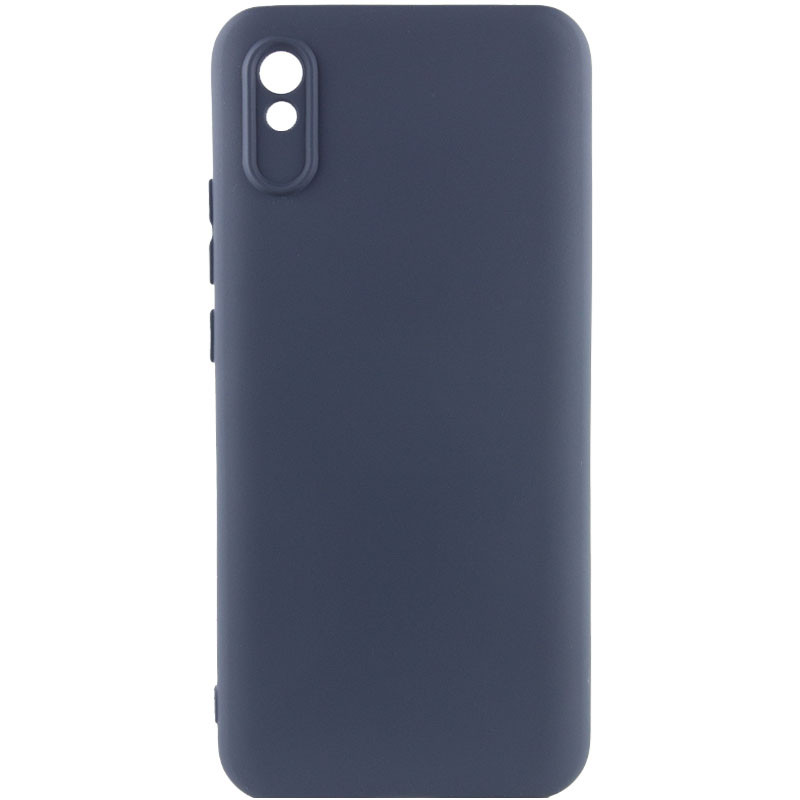 Чохол Silicone Cover Lakshmi Full Camera (AAA) для Xiaomi Redmi 9A (Сірий / Dark Gray)