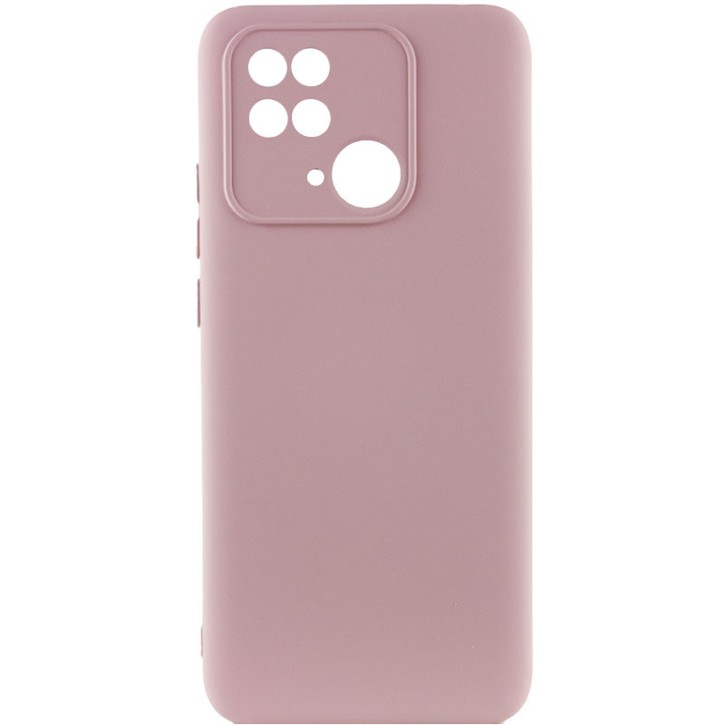 Чохол Silicone Cover Lakshmi Full Camera (AAA) для Xiaomi Redmi 9C (Рожевий / Pink Sand)