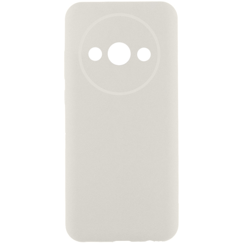 Чохол Silicone Cover Lakshmi Full Camera (AAA) для Xiaomi Redmi A3 (Білий / White)