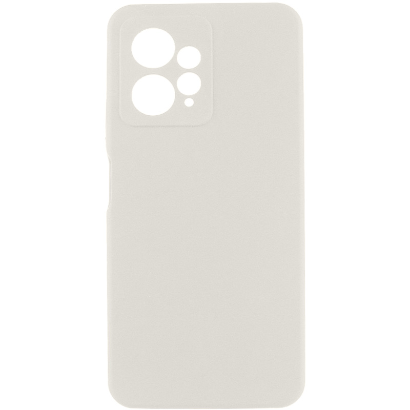 Чехол Silicone Cover Lakshmi Full Camera (AAA) для Xiaomi Redmi Note 12 4G (Белый / White)