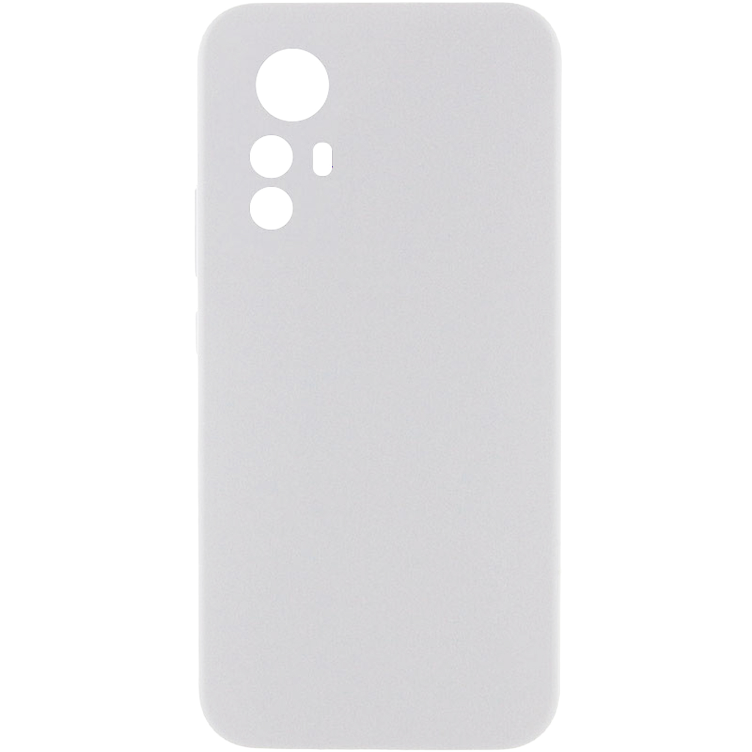 Чохол Silicone Cover Lakshmi Full Camera (AAA) для Xiaomi Redmi Note 12S (Білий / White)