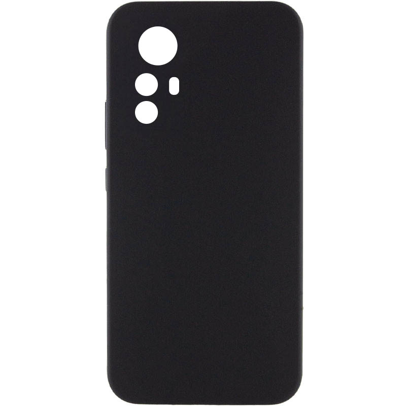 Чохол Silicone Cover Lakshmi Full Camera (AAA) для Xiaomi Redmi Note 12S (Чорний / Black)