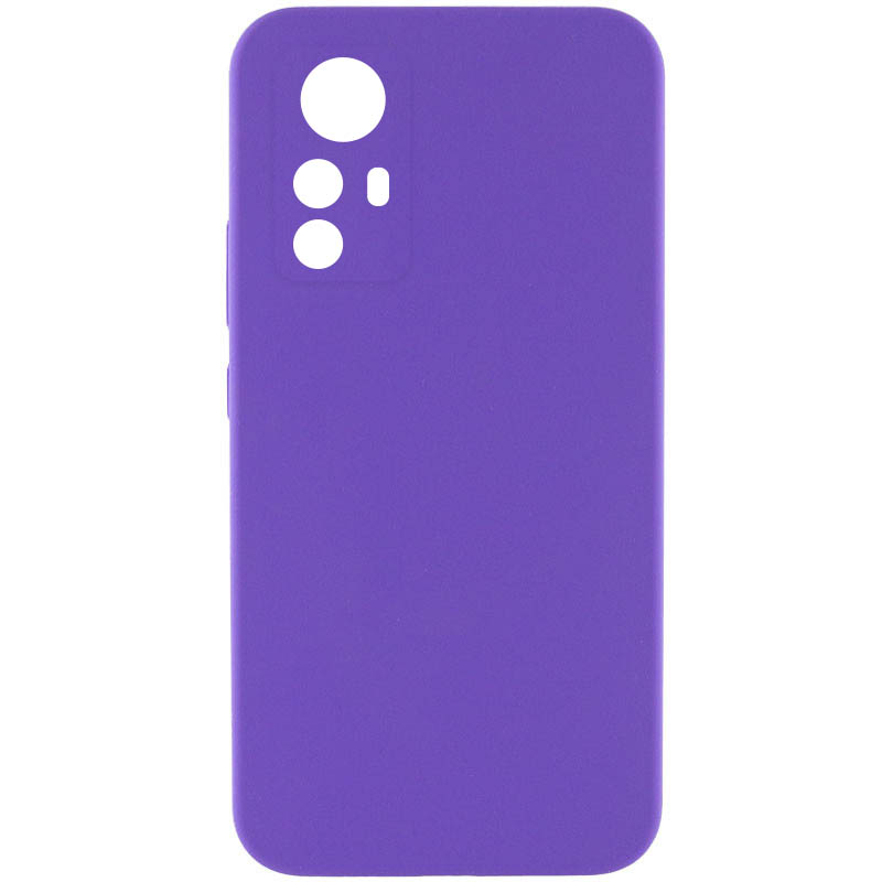 Чохол Silicone Cover Lakshmi Full Camera (AAA) для Xiaomi Redmi Note 12S (Фіолетовий / Amethyst)