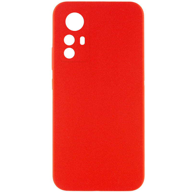 Чохол Silicone Cover Lakshmi Full Camera (AAA) для Xiaomi Redmi Note 12S (Червоний / Red)