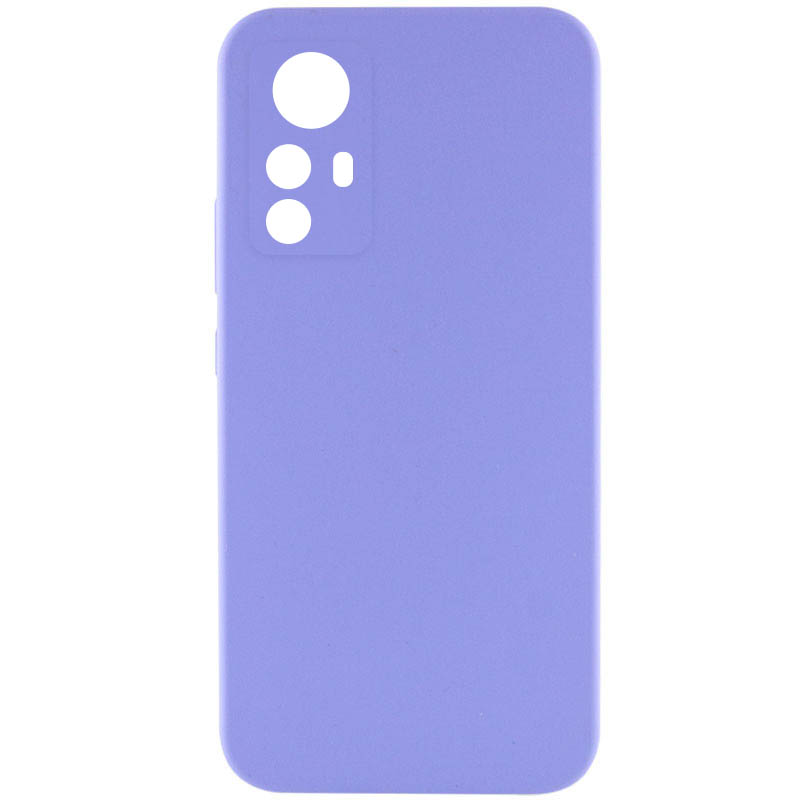 Чохол Silicone Cover Lakshmi Full Camera (AAA) для Xiaomi Redmi Note 12S (Бузковий / Dasheen)